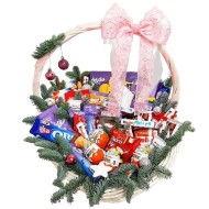 Новогодняя корзина №1 Новогодняя корзина №1